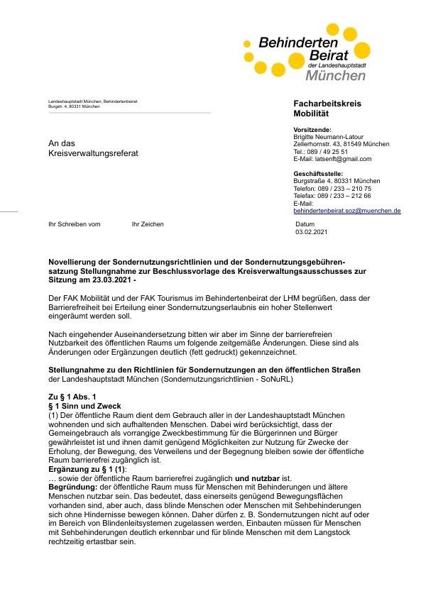 fak mobilität novellierung der sondernutzungsrichtlinien und der sondernutzungsgebührensatzungscreenshot 20210512 135553