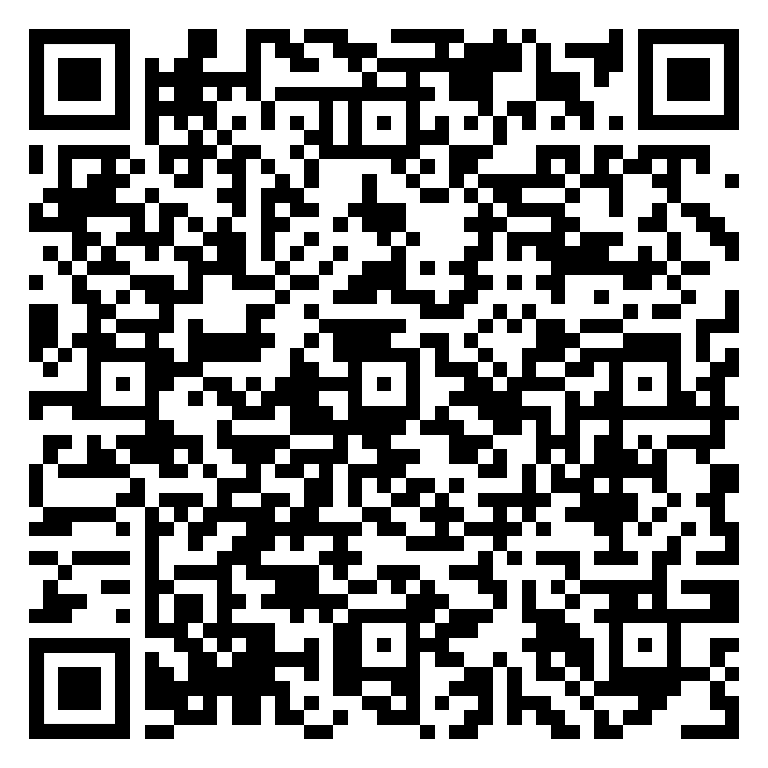 QR Code zur Anmeldung