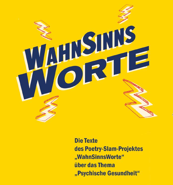 Buchcover des BPoetry Slam "Wahnsinns Worte"